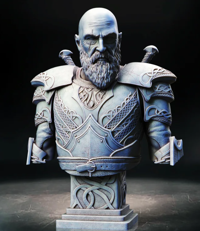 Kratos Bust