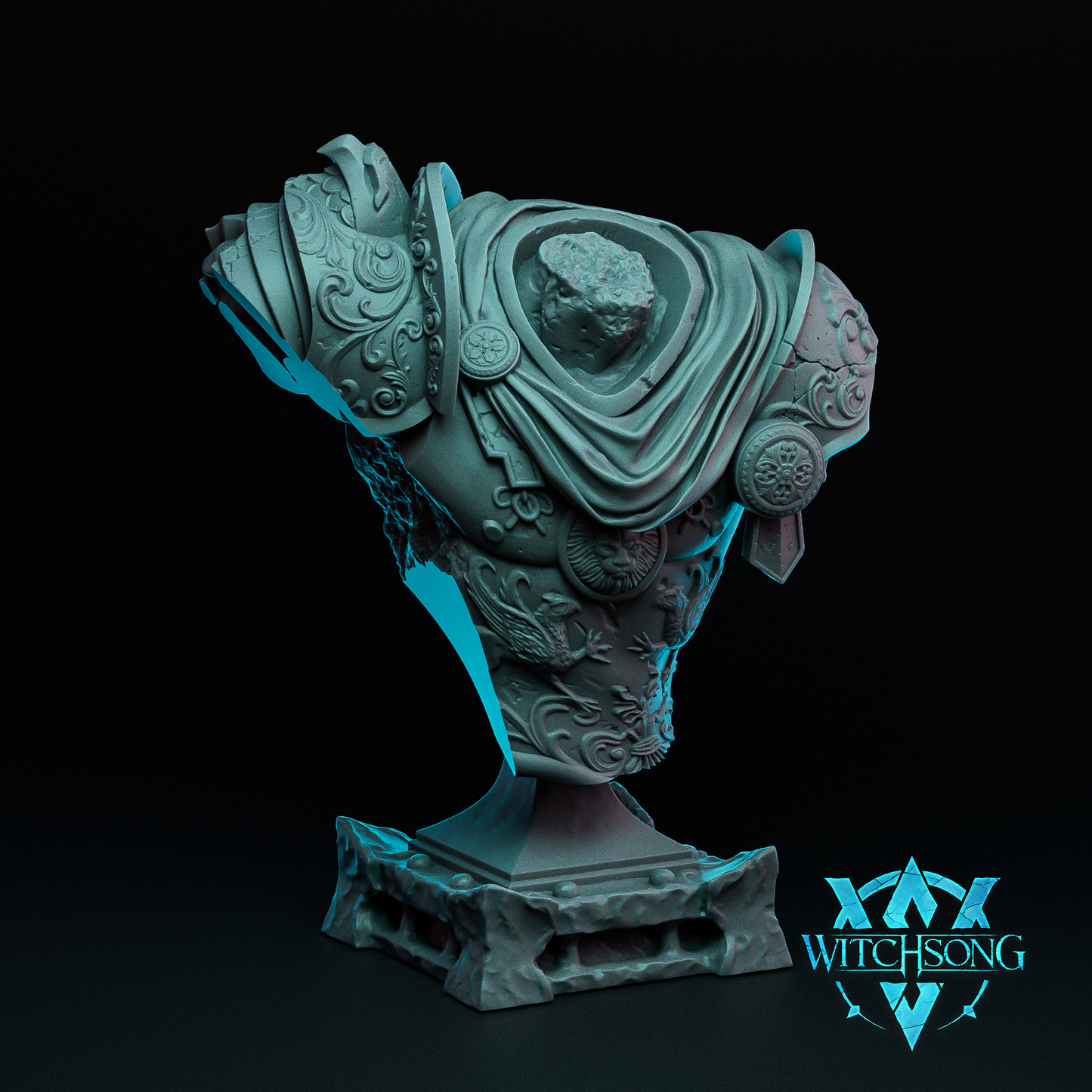 Stoneworn Sentry (Battered) Bust