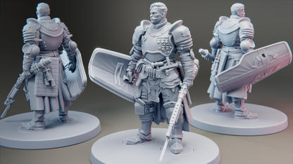 Lieutenant Mackensen (All Poses) - ZUG 7 Warband