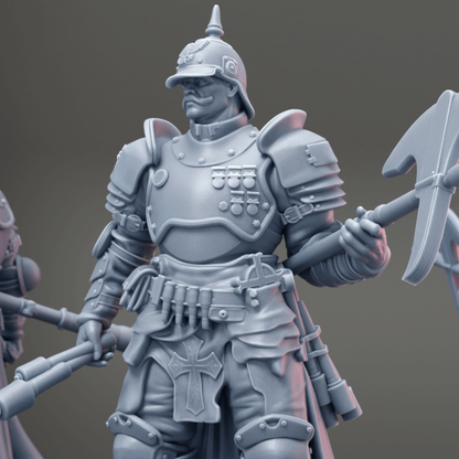 Lieutenant Mackensen (All Poses) - ZUG 7 Warband