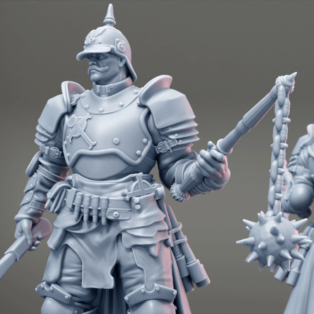 Lieutenant Mackensen (All Poses) - ZUG 7 Warband