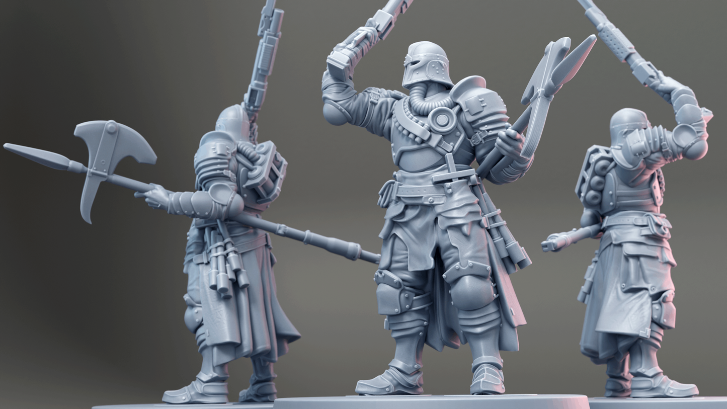 Lieutenant Mackensen (All Poses) - ZUG 7 Warband