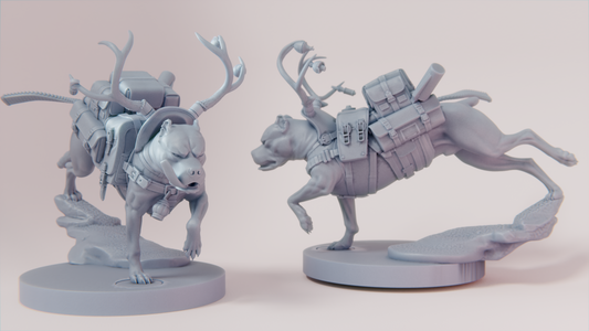 Krampus Trench Dog