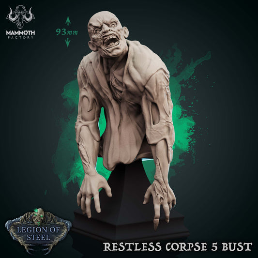 Restless Corpse 5 Bust - Legion Of Steel