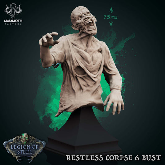 Restless Corpse 6 Bust - Legion Of Steel
