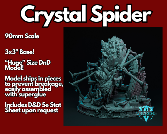 Greater Crystalheart Spider