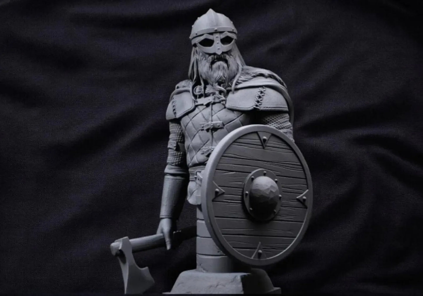 Viking Raider Bust