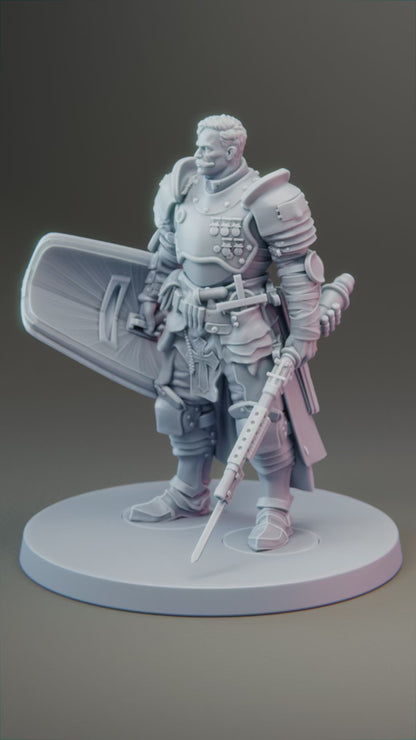 Lieutenant Mackensen (All Poses) - ZUG 7 Warband